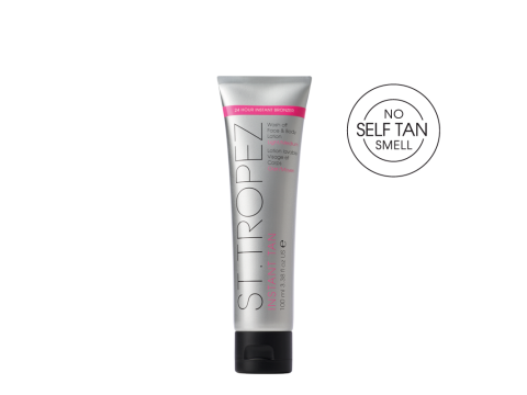 St.Tropez Instant Tan Wash Off Face & Body Lotion Light/Medium Nenuplaunamas įdegio losjonas veidui ir kūnui šviesaus/vidutinio atspalvio 100ml St.Tropez Instant Tan Wash Off Face & Body Lotion Light/Medium Nenuplaunamas įdegio losjonas veidui ir kūnui šviesaus/vidutinio atspalvio 100ml